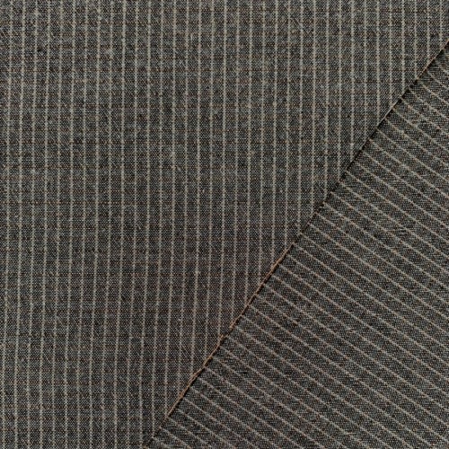 Японский фактурный хлопок 429 серый/коричневый размер отреза 50:50 см
