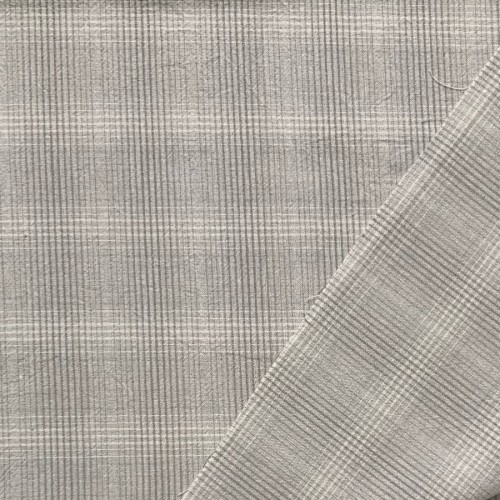 Японский фактурный хлопок 431 светло-серый/градиент размер отреза 50:50 см