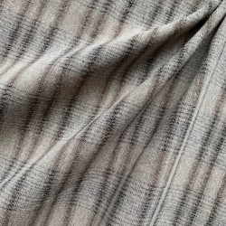 Японский фактурный хлопок #511 серый/коричневый