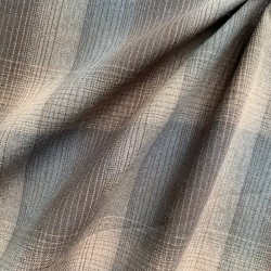Японский фактурный хлопок #535 серый/коричневый/бежевый/градиент