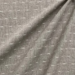 Японский фактурный хлопок #580 серый