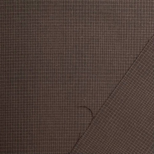 Японский фактурный хлопок 595 темно-коричневый размер отреза 50:55 см