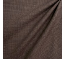 Японский фактурный хлопок #595 темно-коричневый 