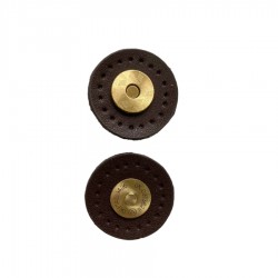Кнопка пришивная коричневый