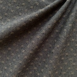 Японский фактурный хлопок #600 темно-коричневый/тауп