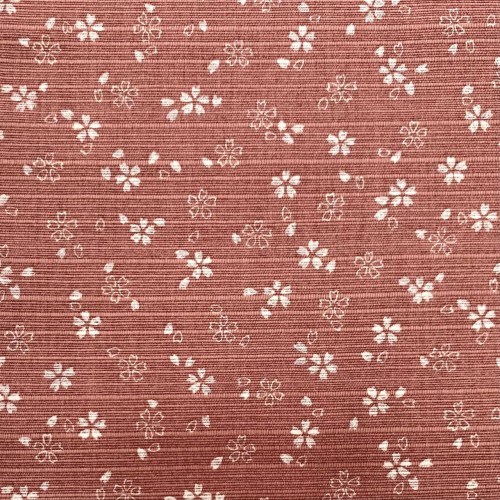 Японский шелк хлопок шантунг Sashiko 603 розовый размер отреза 35:50 см