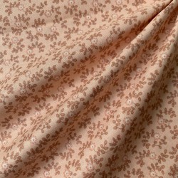 Принтованый хлопок светло-розовый «Полевые цветы» 110 см Корея 