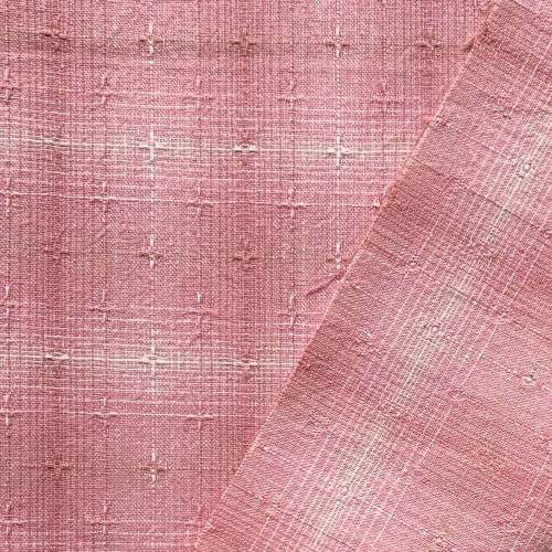 Японский фактурный хлопок 616 розовый/градиент размер отреза 50:70 см