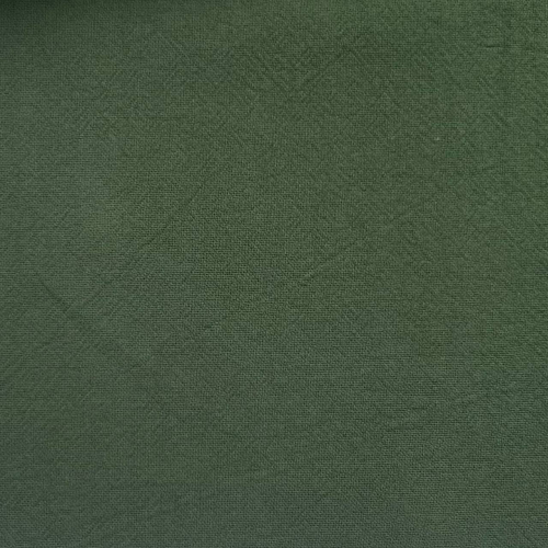 Фактурный хлопок креш темно-зеленый 150 гр/м 50:140 см