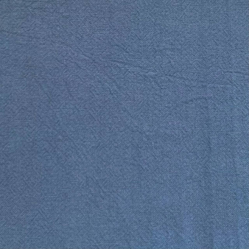 Фактурный хлопок креш голубой джинс 150 гр/м 50:140 см