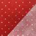 Хлопок принт разноцветные горошки «Конфети» Moda fabrics 10:110 см красный