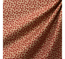 Принтованый хлопок новогодний рисунок «Вензеля» Moda fabrics 110 см
