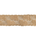 Французское хлопковое кружево Валансьен бежевое 30 мм, длина 1 метр, артикул 10-8