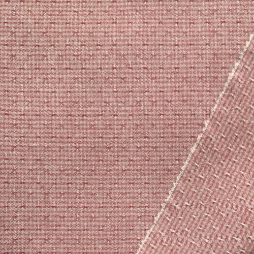 Японский фактурный хлопок #687 розовый, отрез 50:70 см