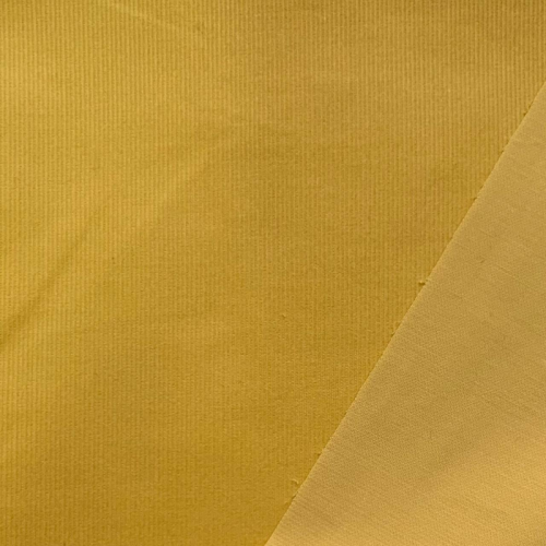 Микровельвет Нежность желтый тонкий хлопок 180 гр/м, размер отреза 50:70 см