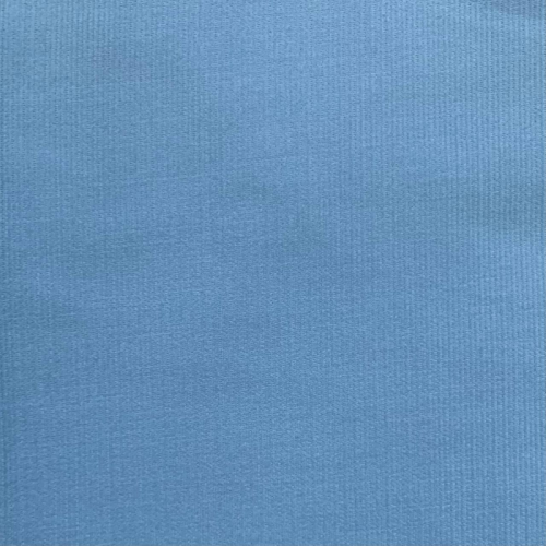 Микровельвет Нежность небесно-голубой тонкий хлопок 180 гр/м, размер отреза 50:140 см