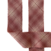 Косая бейка №10 из Японского фактурного хлопка розово-сиреневый градиент Ширина 4 см