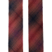 Косая бейка №15 из Японского фактурного хлопка красный/серый/черный градиент Ширина 4 см