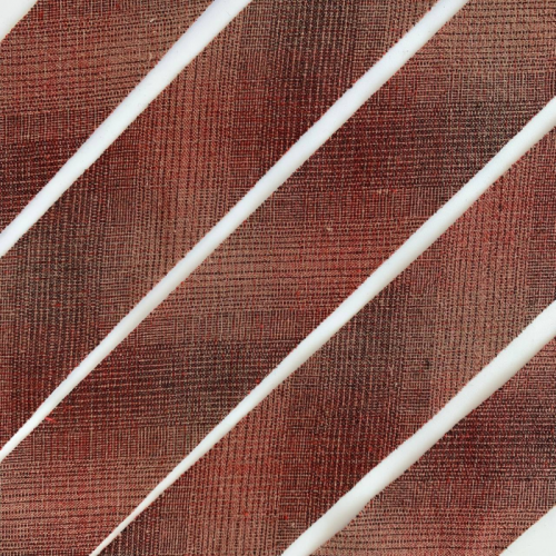 Косая бейка №17 из Японского фактурного хлопка градиент бордо Ширина 4 см
