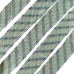 Косая бейка №31 из Японского фактурного хлопка светло-бирюзово-бежевая Ширина 4 см