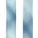 Косая бейка №35 из Японского фактурного хлопка небесно-голубой градиент Ширина 4 см