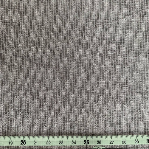 Японский фактурный хлопок #699 Тауп серый меланжевая, отрез 35:50 см