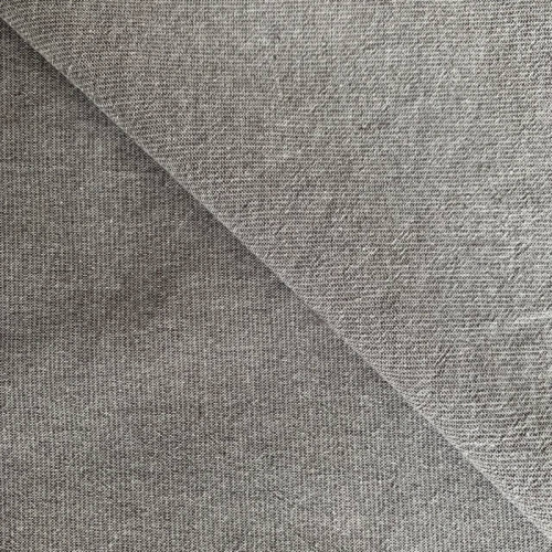 Японский фактурный хлопок #699 Тауп серый меланжевая, отрез 50:50 см