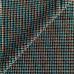 Японский фактурный хлопок #708 жаккард бирюзового цвета в клетку, отрез 35:50 см