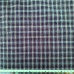 Японский фактурный хлопок #715 жаккард черно-бирюзового цвета в клетку, отрез 50:50 см