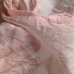 Шелковая органза розовая La Perla ширина 135 см 