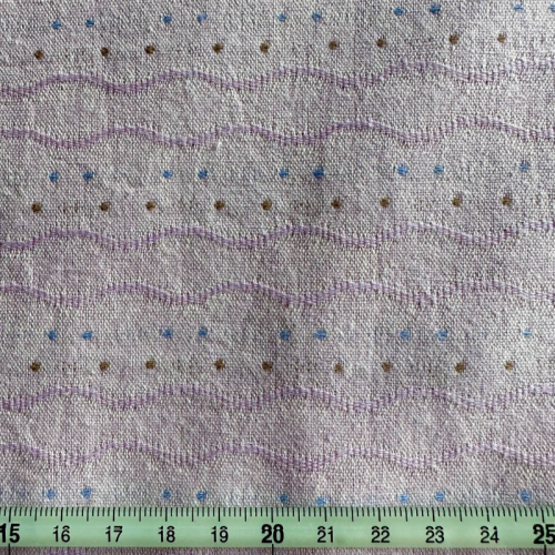 Японский фактурный хлопок #734 лаванда/фиолетовый, отрез 50:70 см