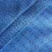 Японский фактурный хлопок #778 жаккард крестик небесно-голубой, отрез 50:70 см