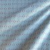 Японский фактурный хлопок #782 жаккард крестик голубой, отрез 35:50 см